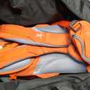 Baby Backpack Carrier, Toddler Hiking Backpack Carrier with Sunshade, Orange