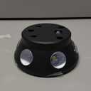 Solar Fence Outdoor lights for porch, 6LEDs Ambiance Lightswall Light, Decorative Light Downlights Dusk to Dawn Wall Light Outdoor IP65 Waterproof for Backyard Walls, Hotels, Staircases 1pc (White light)