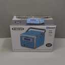 Jensen CD-660 Portable Stereo CD Player Boombox with Bluetooth | FM Radio | USB | Aux-in Headphone Jack | CD-R/ RW MP3 Playback | (Sky Blue)