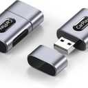 Wireless CarPlay Adapter for iPhone, 3X Faster Auto-Connect, No Lag, Plug & Play with Bluetooth 4 & WiFi 6, Mini Dongle, Includes USB & USB-C Extension Cable, Stable Wireless Conversion