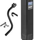 Reese Pro Series 1400980376 Square Trailer Jack, No Mount, 12,000 lbs. Support Capacity, Sidewind, Weld-On, 12-1/2 Inch Travel