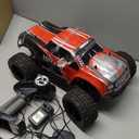 Redcat Racing Volcano EPX 1/10 Scale Electric RC Monster Truck – 4WD RC Truck with 2.4GHz Radio, Waterproof Electronics, 19T Brushed 550 Motor, Battery & Charger, Red