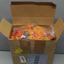 4 Pack Thanksgiving Decorations Fall Maple Leaf Garland 9ft Maple Leaves Pumpkin Berry Garland Thanksgiving Mantle Fireplace Farmhouse Harvest Decorations for Home Outdoor Indoor Porch (Orange)