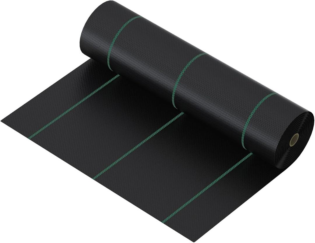 4ft x 300ft Weed Barrier Landscape Fabric Heavy Duty Premium 3.5oz PP Ground Cover Weed Barrier Weed Blocker Fabric Commercial Grade Underlayment Geotextile Fabric for Construction Projects