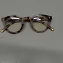 EASY READ Retro Round Blue Light Blocking Reading Glasses for Women, Anti UV Readers for Women with Spring Hinge (Grey Tortoise)