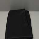 Surmente Black Tablecloth 90 x 156-inch Rectangular Polyester Table Cloth for Weddings, Banquets, or Restaurants