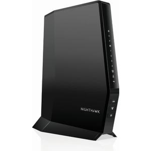 NETGEAR Nighthawk WiFi 6Cable Modem Router CAX30-100NAR Compatible with Xfinity, Spectrum, and Cox, AX2700 (Up to 2.7Gbps) DOCSIS 3.1