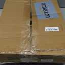 Gold Curved Wedding Arch Backdrop Stand, Half Moon Arch Balloon Stand for Wedding Party Baby Shower Birthday Ceremony Christmas Decoration (6.2FT&7.8FT)