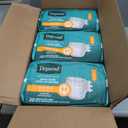 Depend Adult Diapers with Tabs, Incontinence Protection with Tabs, Unisex, Small/Medium (1934" Waist, Up To 170 lbs), Maximum Absorbency, 60 Count (3 Packs of 20)