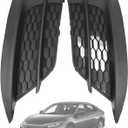 FZJDSD 2PCS Front Bumper Fog Light Cover Assembly Compatible with Honda Civic Sedan/Coupe 2016 2017 2018 Fog Lamps Cover Replace 71103-TBA-A00 71108-TBA-A00