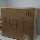 BINO Stainless Steel 1.3 Gallon / 5 Liter Rectangle Step Trash Can, Brushed Steel