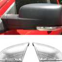 Front Mirror Turn Signal Puddle Light for Dodge Ram 1500 2009-2018, for Ram 2500 3500 2010-2018, Side Marker LED Light Lamp Assembly for Ram Replace 68064949AA/48AA (Left + Right Side)