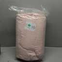 CozyLux King Size Comforter Set Blush Pink, 7 Pieces Pintuck Bed in A Bag Pink Comforter King Size, Pinch Pleat Bedding Set with All Season Comforter, Sheets, Pillowcases & Shams