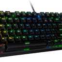 Redragon K582 RGB Mechanical Gaming Keyboard, 100% 104 Keys Standard Layout Gaming Keyboard with Double-Shot ABS Keycaps, Dynamic 16.8M RGB Backlit & Linear Red Switch, Redefine Software Supported (Black)
