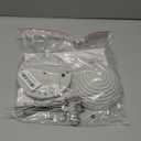 Water Agitator for Bird Bath, Battery Birdbath Water Circulator, Waterproof and Quiet, Energy Saving Bird Bathtub Mixer for Patio Garden Pond Decoration(Grey,2 Pack) (Gray)