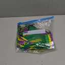 Maiteenly 2 Pcs Mardi Gras Outfit for Women Carnival Real Feather Boa Wrap Costume Accessories Feather Cape