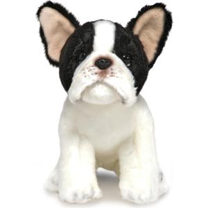 Bearington Collection Oliver The French Bulldog Plush, 13 Inch French Bulldog Stuffed Animal