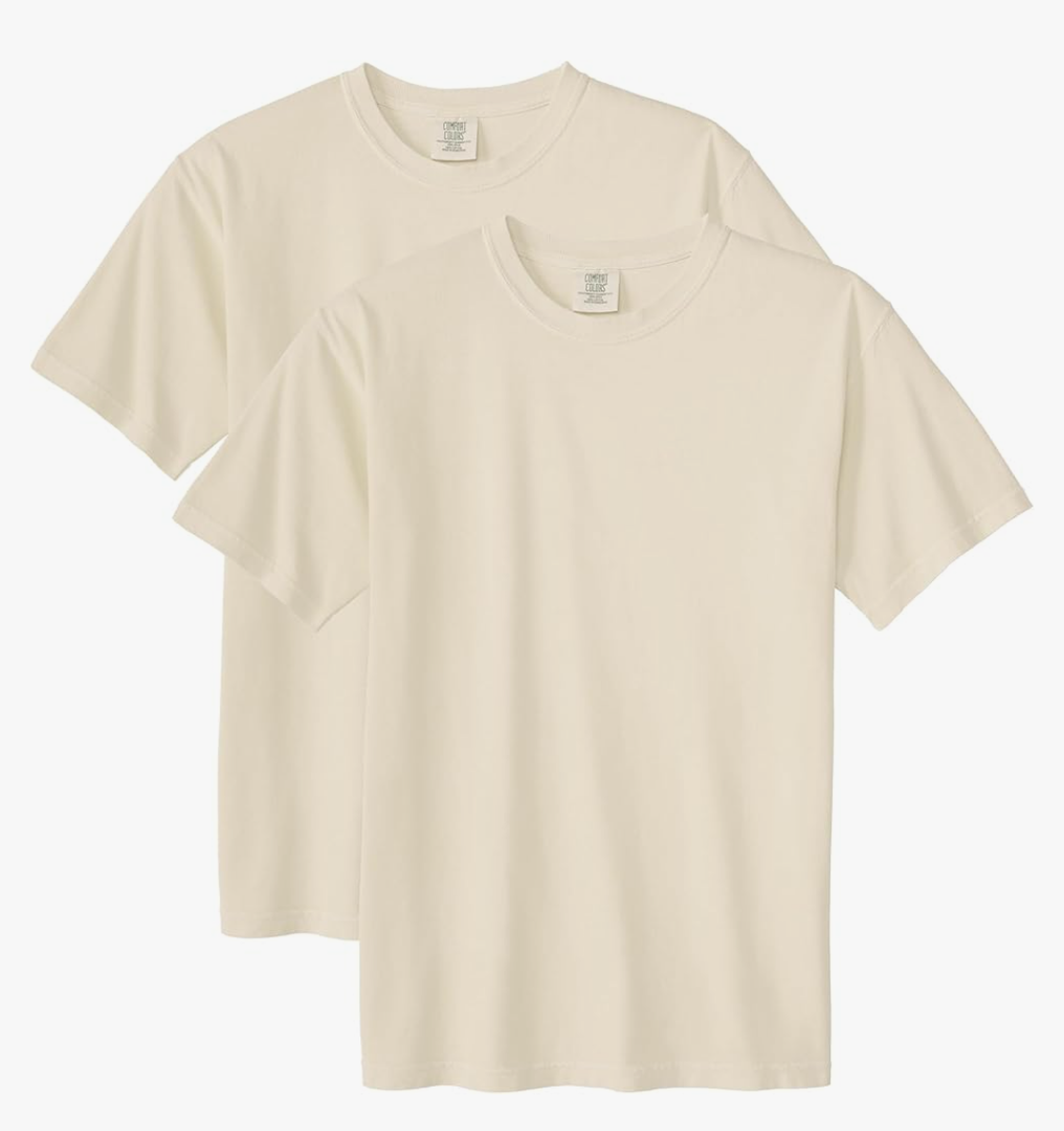 Comfort Colors Adult Heavyweight Short Sleeve Tee, Style G1717/G1745, Multipack, L