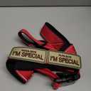 Annchwool No Pull Dog Harness with Soft Padded Handle,Reflective Strip Escape Proof and Quick Fit to Adjust Dog Harness,Easy for Training Walking for Small & Medium and Large Dogs(Red,L)