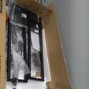 YATINEY 55" Long Bar Table, Counter Bar Height Table, High Top Table, Rectangular Hightop Bar Pub, for Kitchen, Living Room, Dining Room, Entryway, 55"L x 15.7"W x 35.4"H, Rustic Brown and Black BT04BR