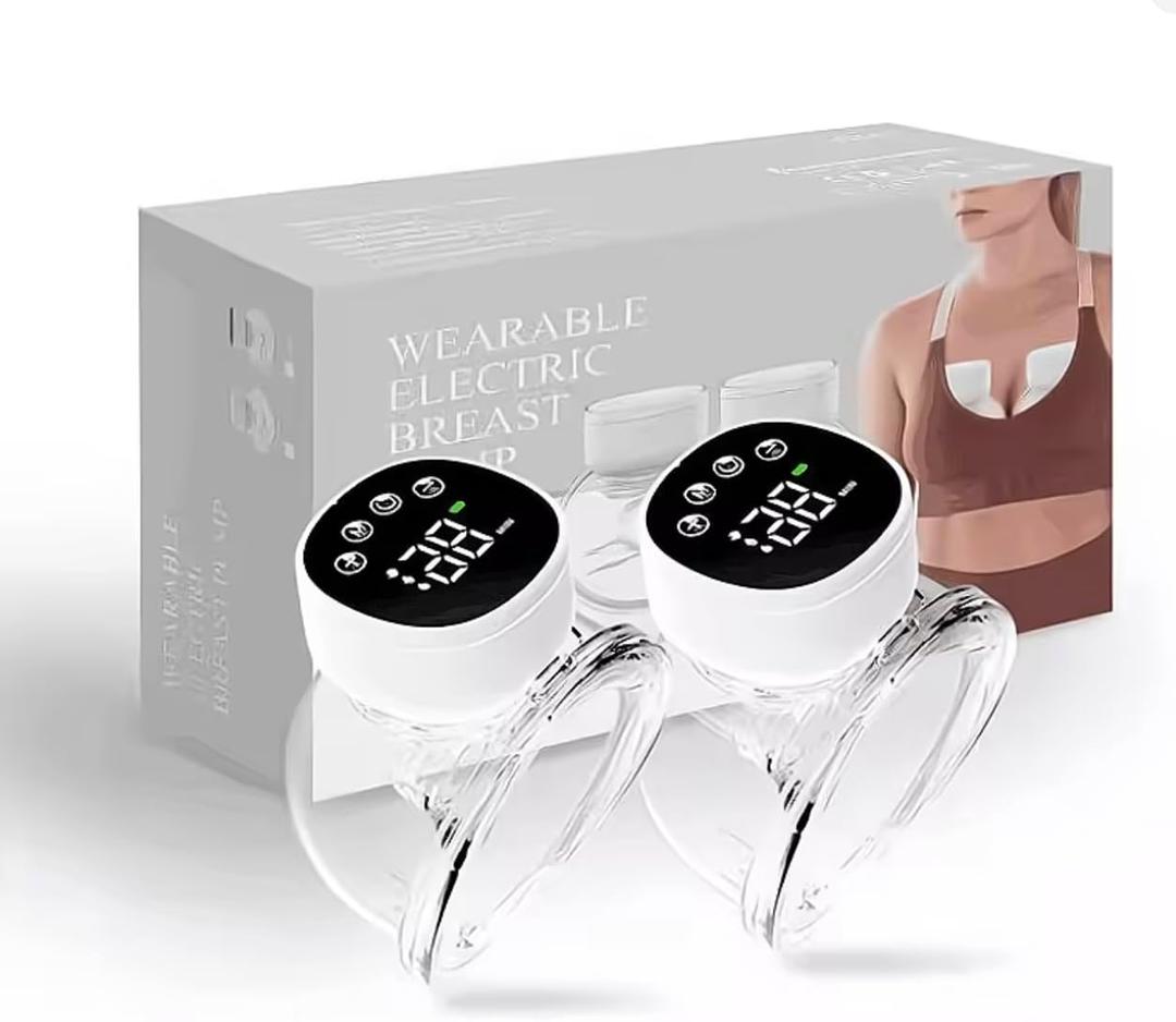 Hands-Free Double Electric Breast Pump  Wearable, Rechargeable & Quiet | 3 Modes  9 Levels | LED Display | Leak-Proof 6oz Bottle | Easy to Clean | Pain-Free, Portable & Powerful Hands-Free Double Electric Breast Pump  Wearable, Rechargeable & Quiet | 3 Modes  9 Levels | LED Display | Leak-Proof 6oz Bottle | Easy to Clean | Pain-Free, Portable & Powerful