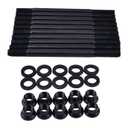 Cylinder Head Stud Bolt Gasket Kit 208-4305 2084305 Compatible with Honda Civic CX DX EX 1.6L D16Y D16YZ D16Y7 D16Y8 SOHC 1996-2000