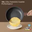 SENSARTE 23 PCS Non Stick Pots and Pans Set, Non Toxic Cookware, Induction, Large