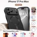CAPRARO Magnetic for iPhone 18 Pro Max Case/iPhone 17 Pro Max Case Wave