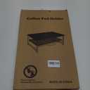 K Cup Holder Organizer for 70 Pods, 2-Tier Coffee Pod Holder for K-Cup with 2 Sliding Storage Drawers, Coffee Station Bar Organizer for Kitchen Countertop, Home & Office, Frosted Black