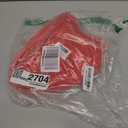 PLUVAVA 3 Pieces Silicone Heart Shaped Cake Pans 6" 8" 10" Nonstick Heart Baking Pans Small Large Silicone Cake Mold Layered Cake Pan for Baking Valentine's Day (Red)