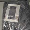 Magnetic Thermal Insulated Door Curtain, Fits Door Size 38" x 82", Thicken Nylon Cotton, Temporary Magnet Closure, Grey