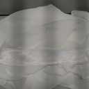 DAZCOS Chiffon Shawls Cape for Women Tulle Cloak for Evening Glamour Dresses Wedding Collared Halter Capelet for Christmas (White-1)