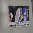 PPQ Premium Ivory Flag Light - Solar Powered, 136 LED, 10000h Lifespan for 15-25 Ft Poles, Waterproof, Auto On/Off Dusk to Dawn