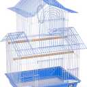 Prevue Hendryx SP1720-2 Shanghai Parakeet Cage, Blue and White