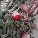 3ft Tabletop Pre-lit Mini Christmas Tree with LED Lights and Pine Cones, Artificial Tree for Table/Desk Decoration