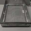 2 x Large Steel Soil Sifter(17.5 x 12.5 inches),Dirt Sifter,Rock Sifter,Compost Sifter for Gardening, Garden Sieve for Compost Dirt Rocks Pellet Gravel Sand Leaves with 1/4" Mesh