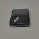 Travel Jewelry Organizer Case,Jewelry Bags for Traveling, Jewelry Binder with 24 Pcs Clear Zipper Velvet Pouches for Storing Earrings, Rings, Necklace, Bracelet, Watch (Black)