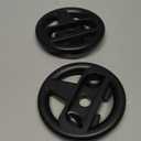 Orzly Steering Wheels for Nintendo Switch & OLED Console JoyCons, Racing Wheels for Mario Kart 8 Deluxe [Mariokart Switch Steering Wheel Joycon Controller Attachment Accessories]-TWIN PACK [2X Black]