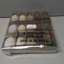 15 Pcs Christmas Velvet Balls Bulk C9 Flocked Christmas Tree Ball Ornaments Plastic Shatterproof Xmas Decorative Hanging Home Ornaments for Xmas Tree Party Holiday Decor (3.15'',Morandi)