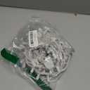 HISHINY Christmas Lights 100 Count Mini Clear Lights 21ft White Wire Christmas Tree String Lights Set for Outdoor Indoor Christmas Decorations Wedding Valentines Day Decor,UL Certified (21feet)