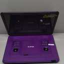 BOIFUN 17.5" Portable DVD Player with 15.6" Large HD Screen, 6 Hours Rechargeable Battery, Support USB/SD Card/Sync TV and Multiple Disc Formats, High Volume Speaker, Purple