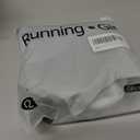 RUNNING GIRL Sports Bras for Women, Medium-High Impact Running Strappy Sports Bra with Removable Pads Grey Size XL