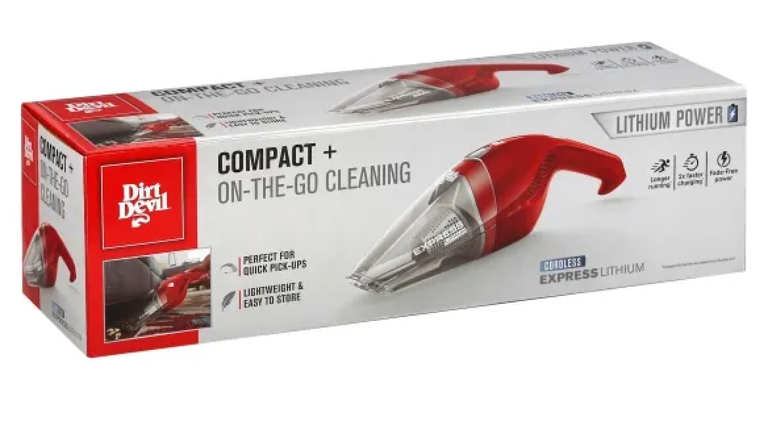 Dirt Devil Handheld Vacuum at Discount Builders Supply & Hardware , RED