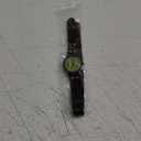 Lancardo Vintage Ladies Large Arabic Markers Multi Layers Leather Wrap Cuff Bracelet Wrist Watch Browm Black Green Orange (brown)