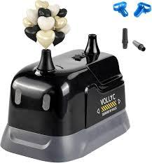 VOLLYC Balloon Pump Electric, Dual Nozzle Balloon Inflator Air Pump, Fast & Easy Inflation for Party Decorations, Birthday, Wedding, Baby Shower – Lightweight, Portable Balloon Blower Machine