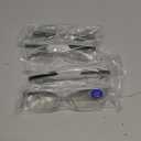Blue Light Blocking Reading Glasses 4 Pack Computer Readers for Women Men, Anti Glare UV Ray Filter Eyeglasses (4pack-white, 3.00)