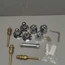 Bathtub& Shower 3-Handle Remodel/Rebuild Trim Kit Replacement for Price Pfister Verve, 3 Knob Metal HandleChrome