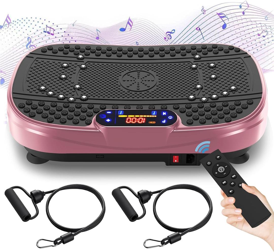 AXV Vibration Plate, Exercise Machine,Full Body Shaker Workout Fitness Platform Home Vibration Plate