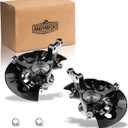 Pair Front Left & Right Side Steering Knuckle & Wheel Bearing Hub Assembly W/5-Lug for Toyota Camry 2012-2017 L4 2.5L (No SE or Hybrid Model) 43212AA010 LK046, 686-248686-249 686248 686249
