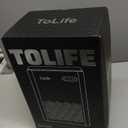 ToLife Dehumidifiers for Home, 1000 sq.ft Dehumidifier for Bedroom Bathroom Basement with 95 OZ Water Tank, Auto Shut Off 7 Colors LED Light, Gery